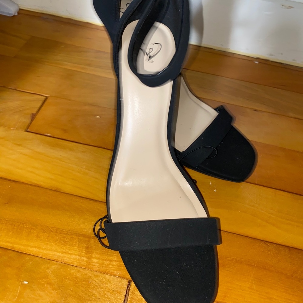 Black heels